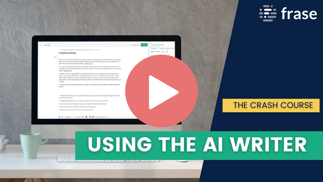 Using the AI Writer